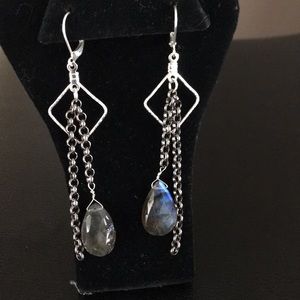 Lovely labradorite earrings